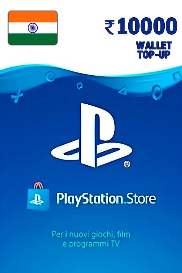 PlayStation Store Gift Card 10000 INR (India)