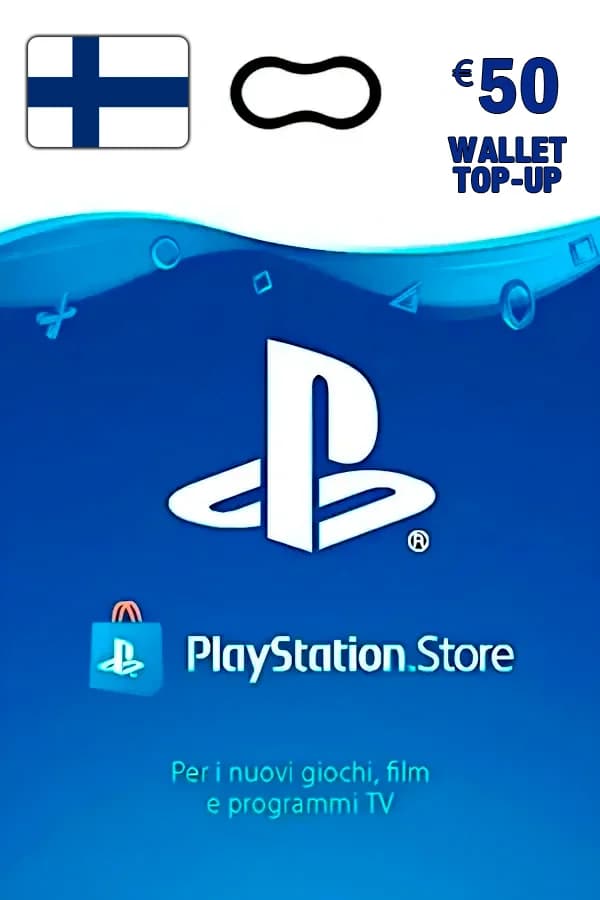 Buy PlayStation Gift Card PSN 50 EUR (Finland / FI)