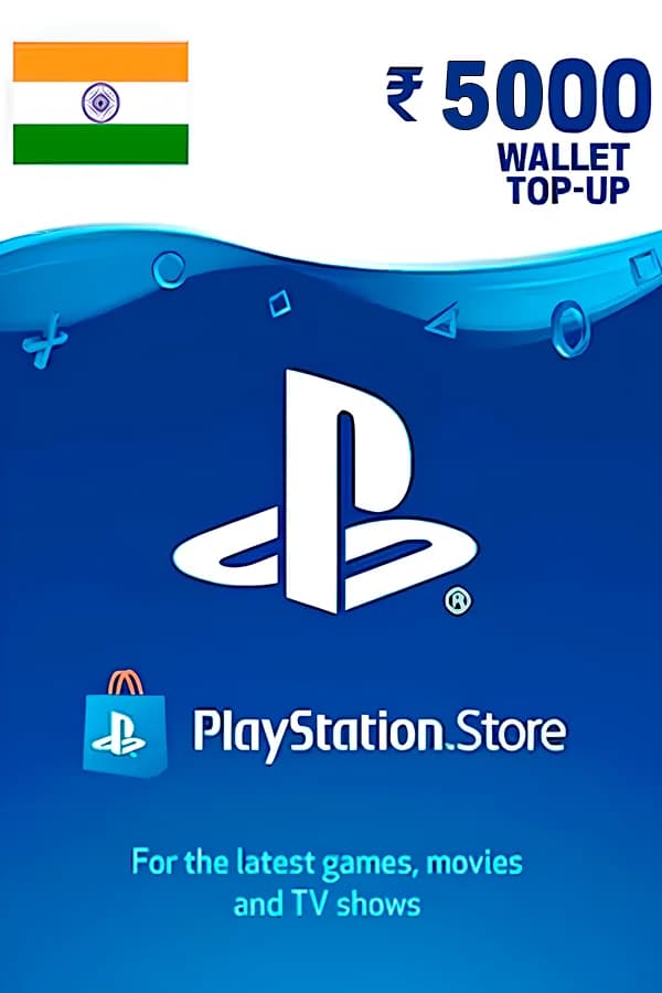 PlayStation Store Gift Card 5000 INR (India)