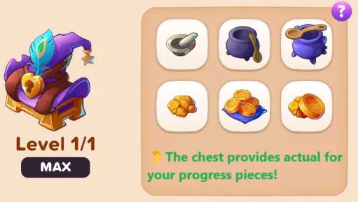 Open Hero Chests to get epic rewards in Fable Town