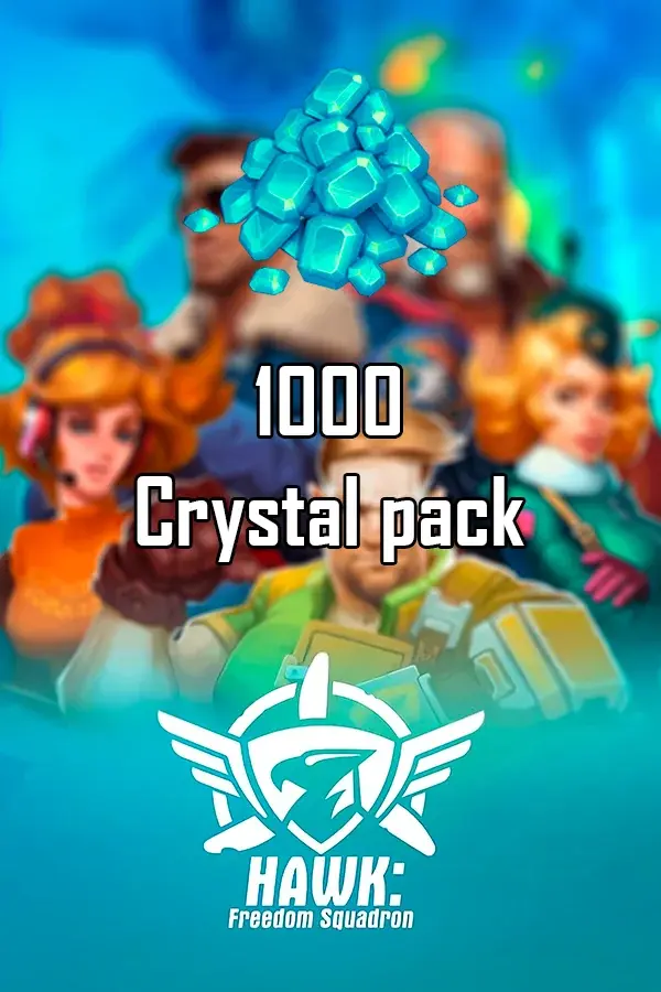 Buy 1000 Crystals for HAWK: Freedom Squadron by ID