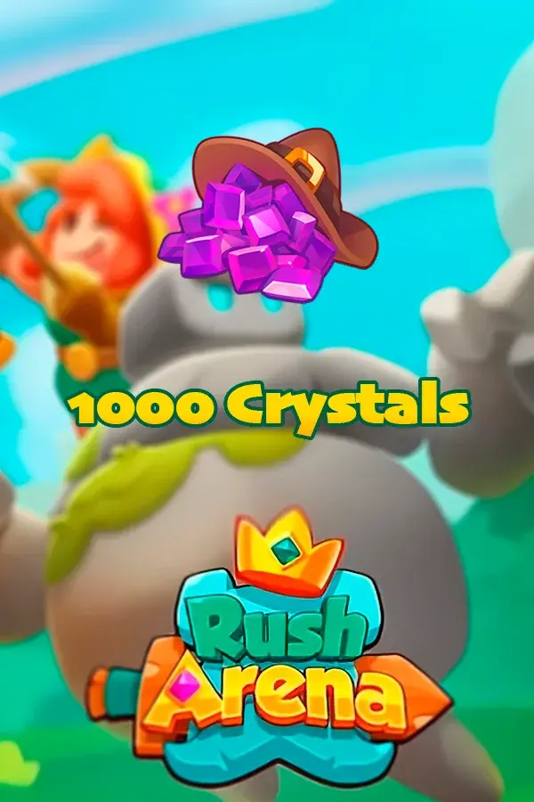 Buy 1000 Crystals for Rush Arena by ID