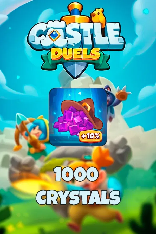 1000 + 100 Кристаллов | Castle Duels