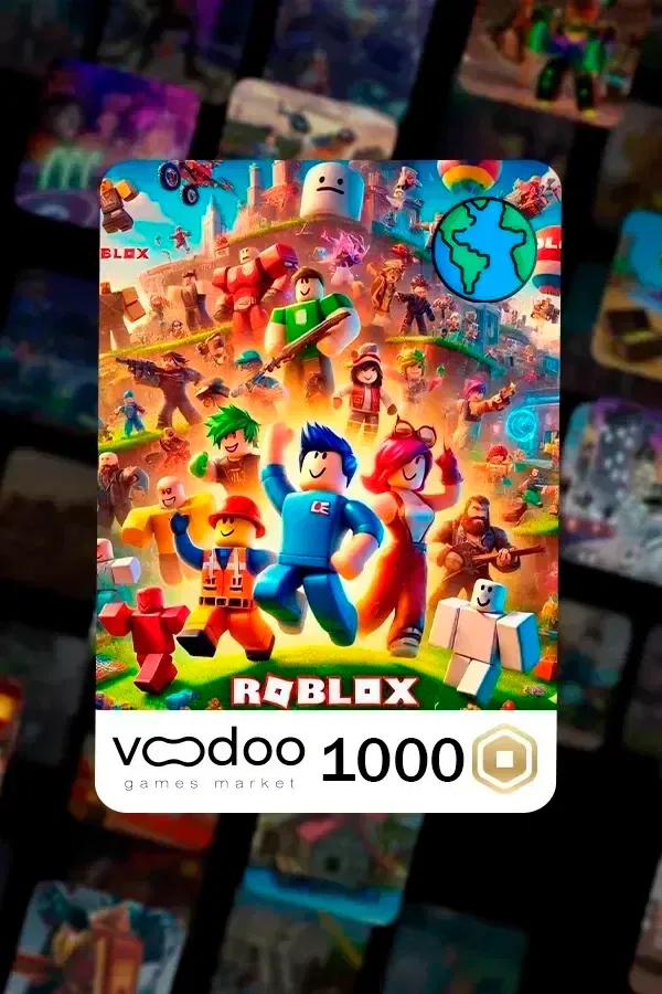 Купить подарочную карту 1000 ROBUX | GLOBAL КЛЮЧ