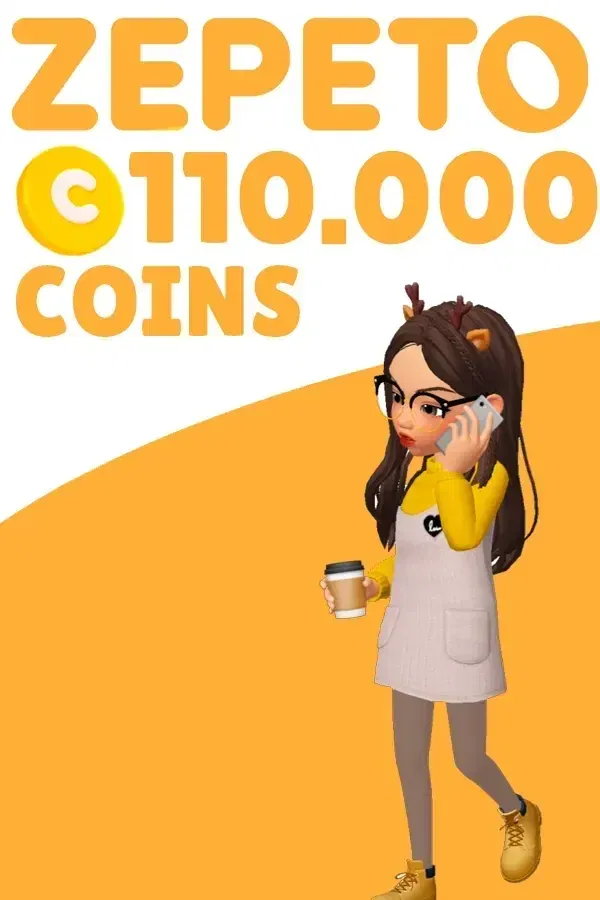 Buy 110000 Coins Zepeto by ID
