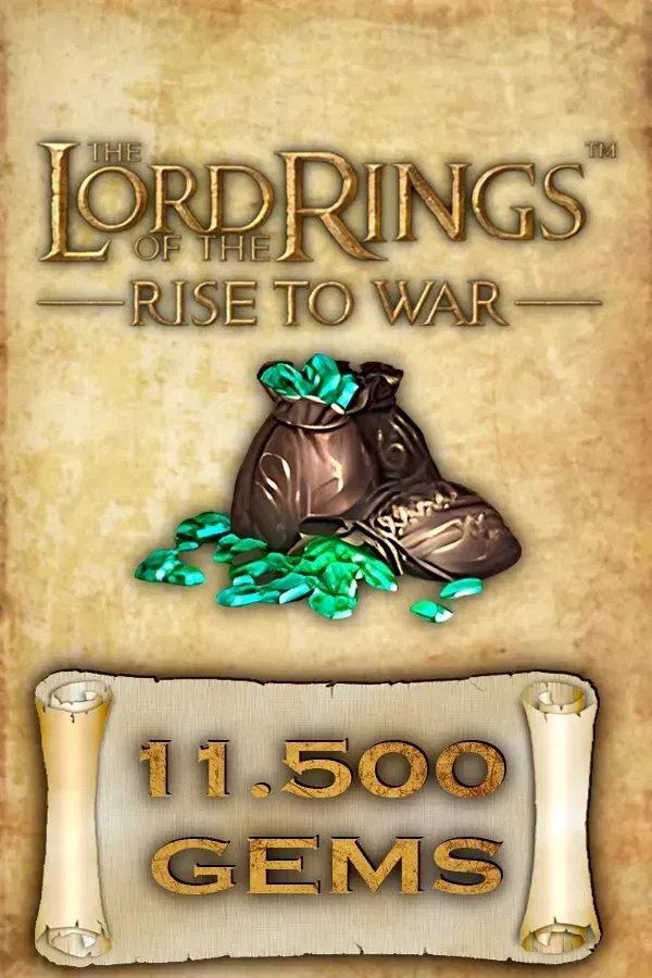 Buy 11.500 Gems for The Lord of the Rings: Rise to War by ID
