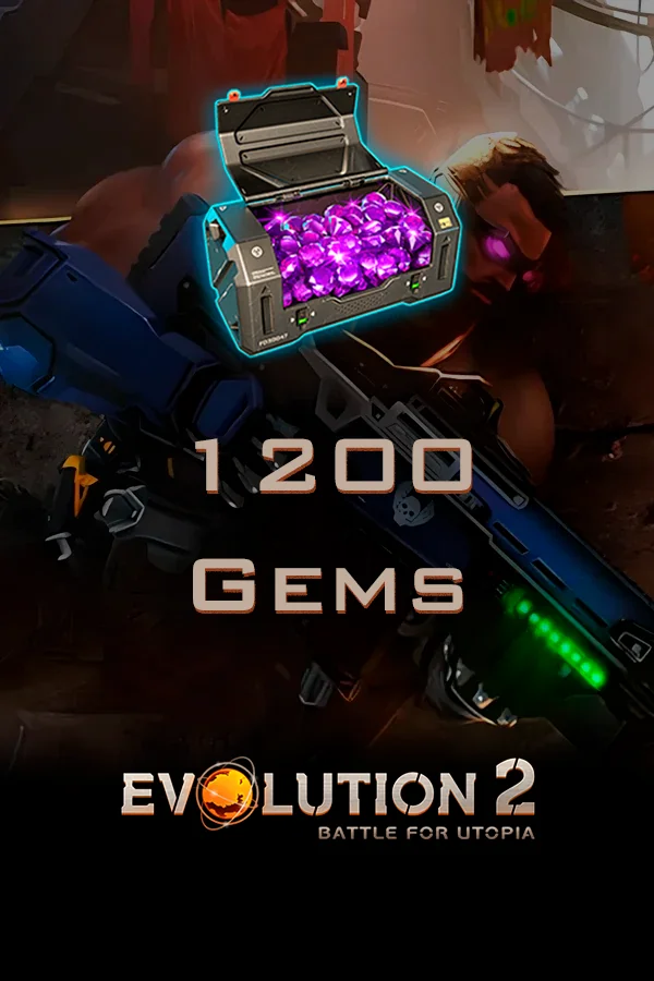 1200 Gems | Evolution 2: Battle for Utopia