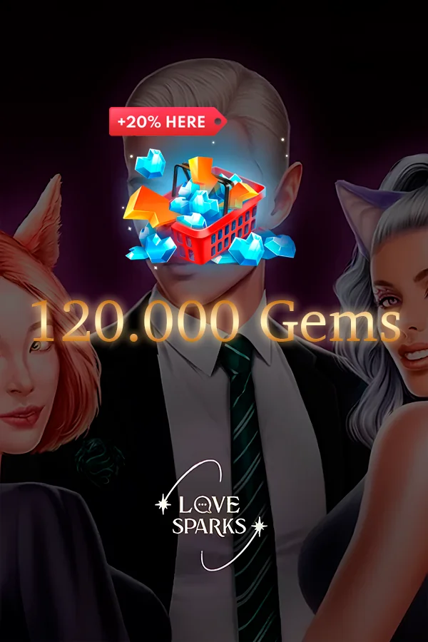 120.000 Gems | Love Sparks