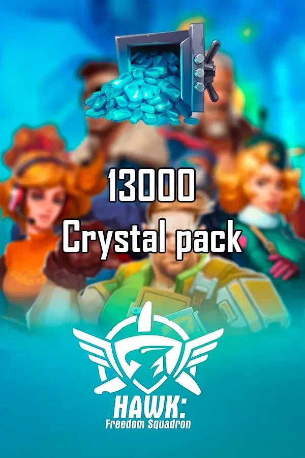 Buy 13000 Crystals for HAWK: Freedom Squadron by ID
