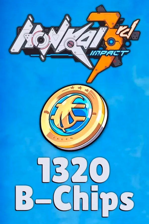 1320 B-Chips Honkai Impact (Asia) Top-Up by ID