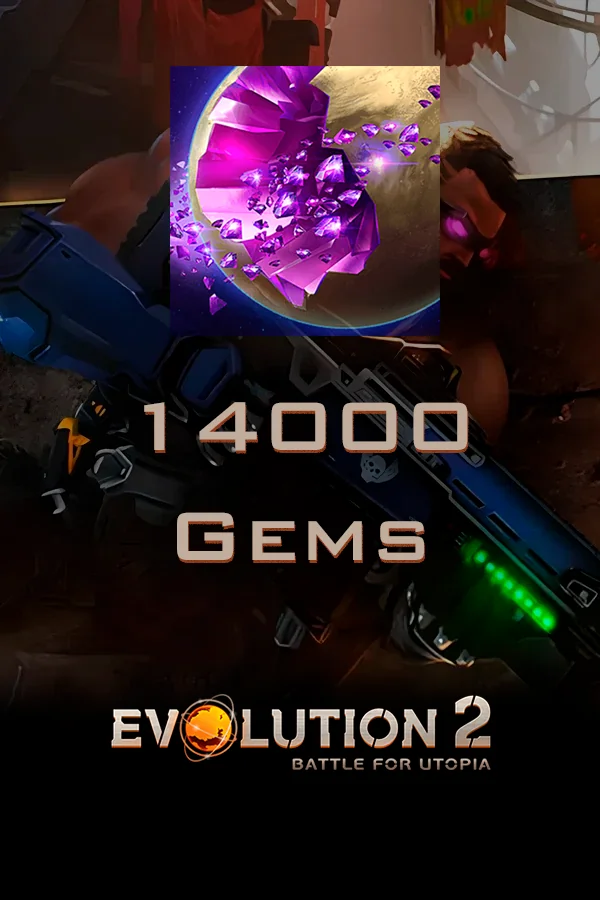 14000 Gems | Evolution 2: Battle for Utopia