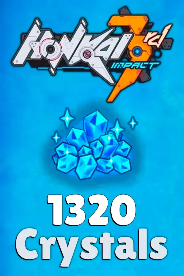 Buy 1320 Crystals for Honkai Impact (Asia) by ID