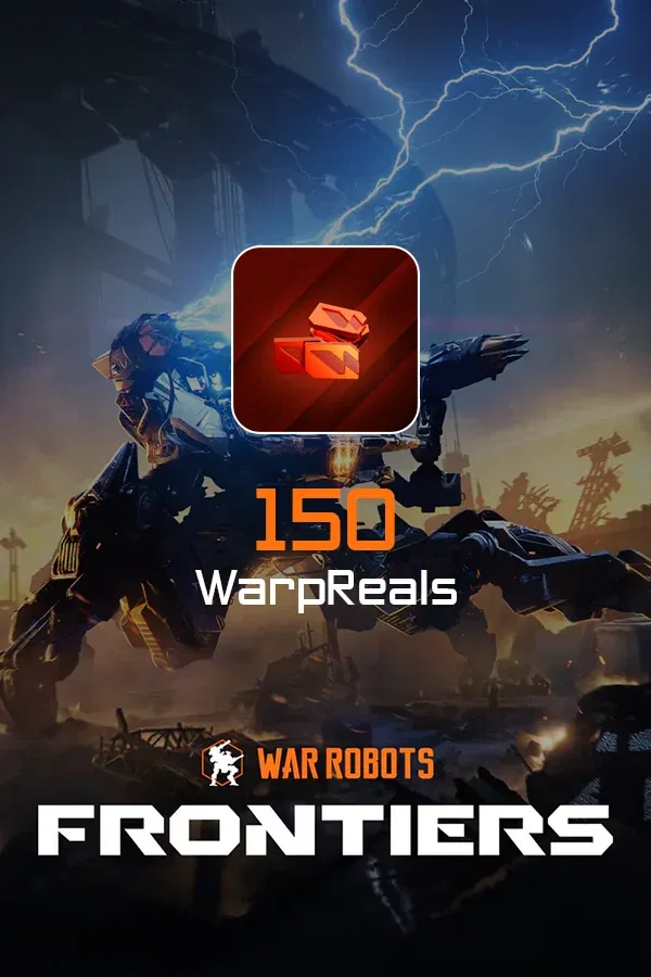 Купить 150 Варп-Реалов для War Robots: Frontiers по ID