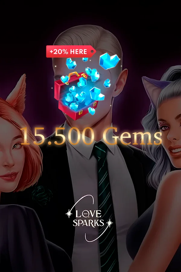 Buy 15.500 Gems for Love Sparks by ID