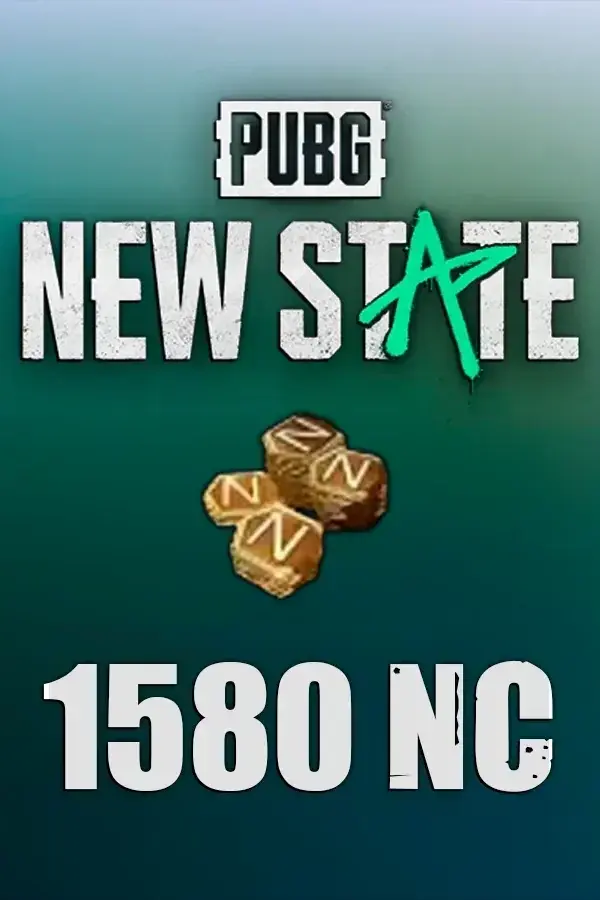 1500+80 NC PUBG New State Mobile ID (Global)
