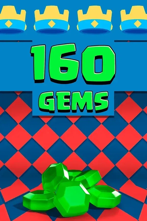 160 Clash Royale Gems (Code)
