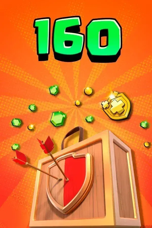 160 Gems Clash of Clans