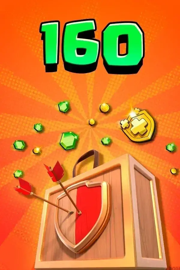 160 Gems Clash of Clans