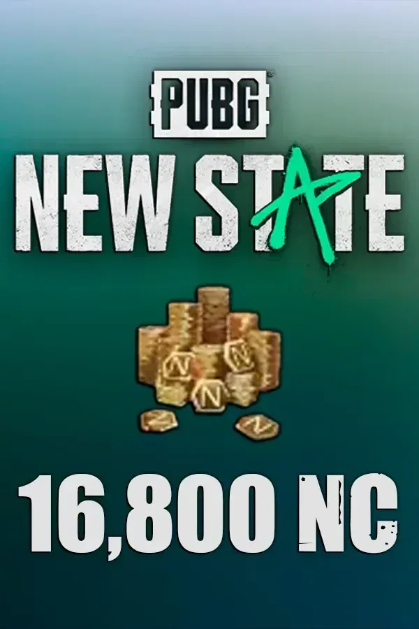 Buy 16,800 NC for PUBG: New State by ID