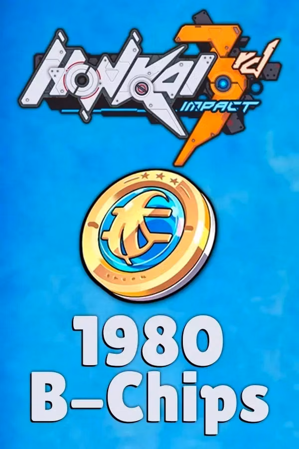 1980 B-Chips Honkai Impact (Asia) Top-Up by ID