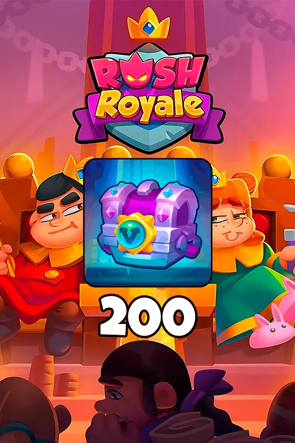 Купить 200 Ядер фракций для Rush Royale по ID