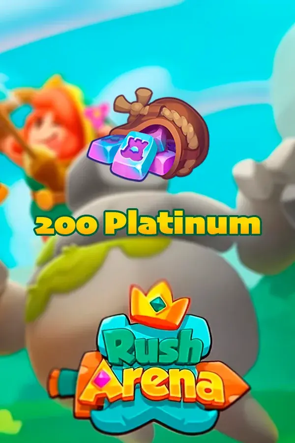 Buy 200 Platinum for Rush Arena by ID