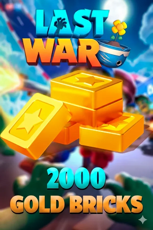 2000 Gold Bricks LAST WAR