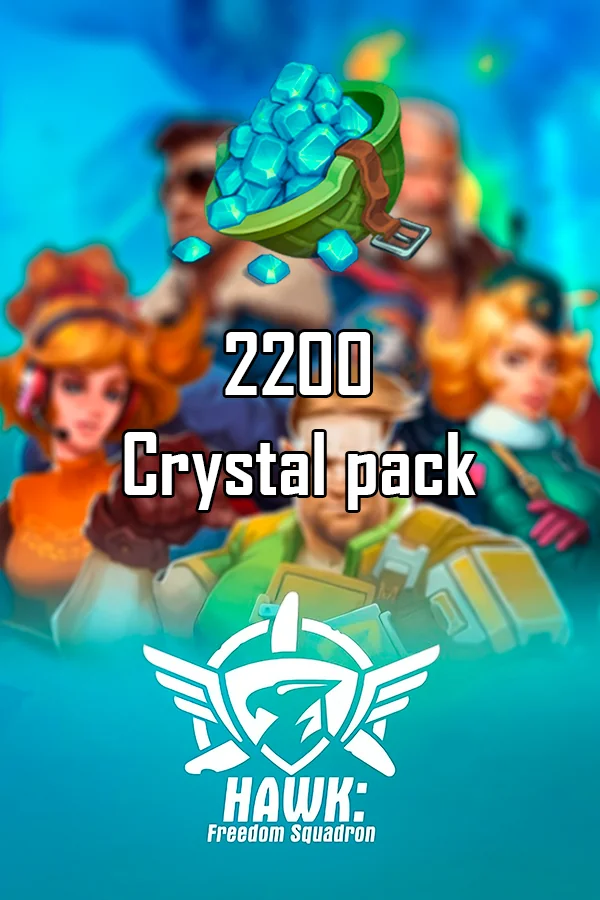 Buy 2200 Crystals for HAWK: Freedom Squadron by ID