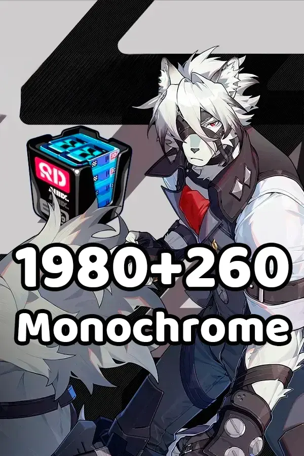 1980+260 Монохромів Zenless Zone Zero