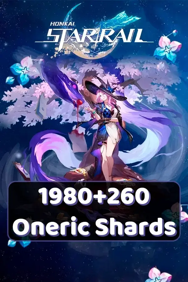 1980+260 Oneiric Shard Honkai: Star Rail