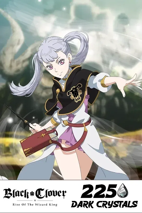 Buy 225 Black Crystals | Garena Black Clover M by ID