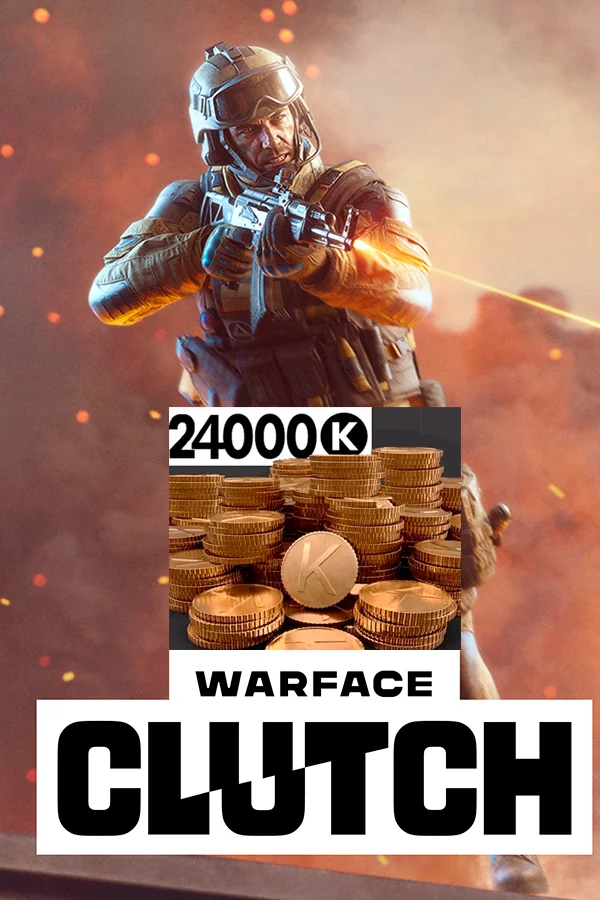 24000 Credits Warface Clutch | XBOX