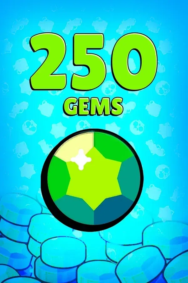 250 Brawl Stars Gems (Code)