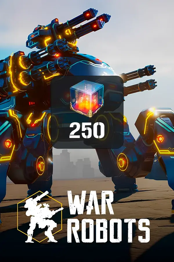 250 D-Gems War Robots by ID (Global)