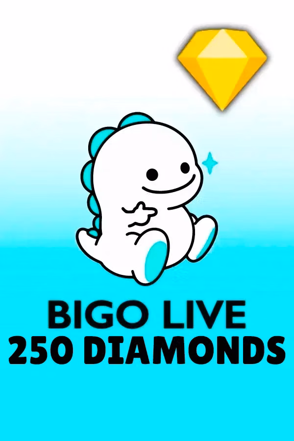 250 BIGO LIVE Diamonds ID (Global)