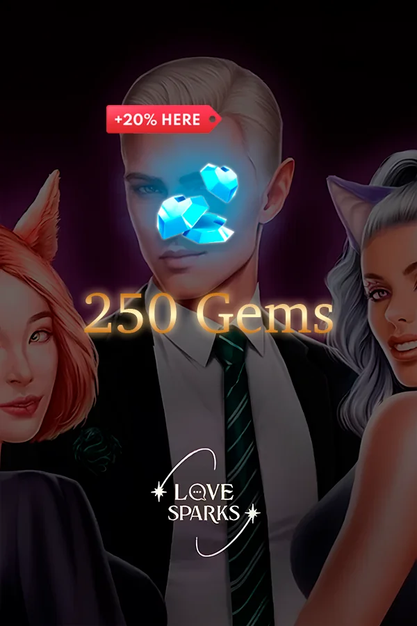 Buy 250 Gems for Love Sparks by ID