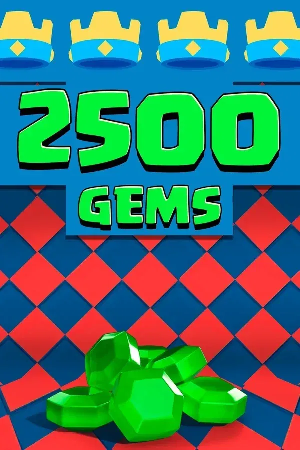 2500 Clash Royale Gems (Code)