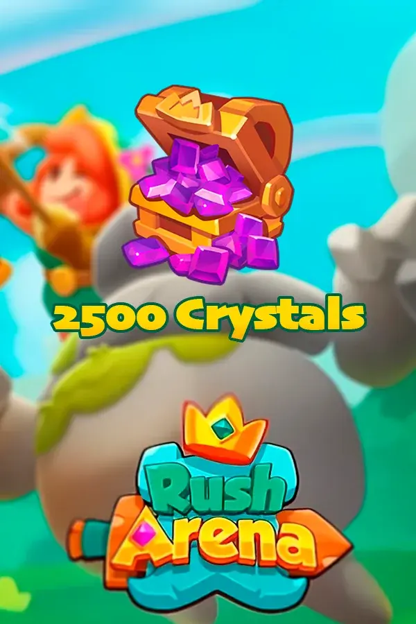 Buy 2500 Crystals for Rush Arena by ID