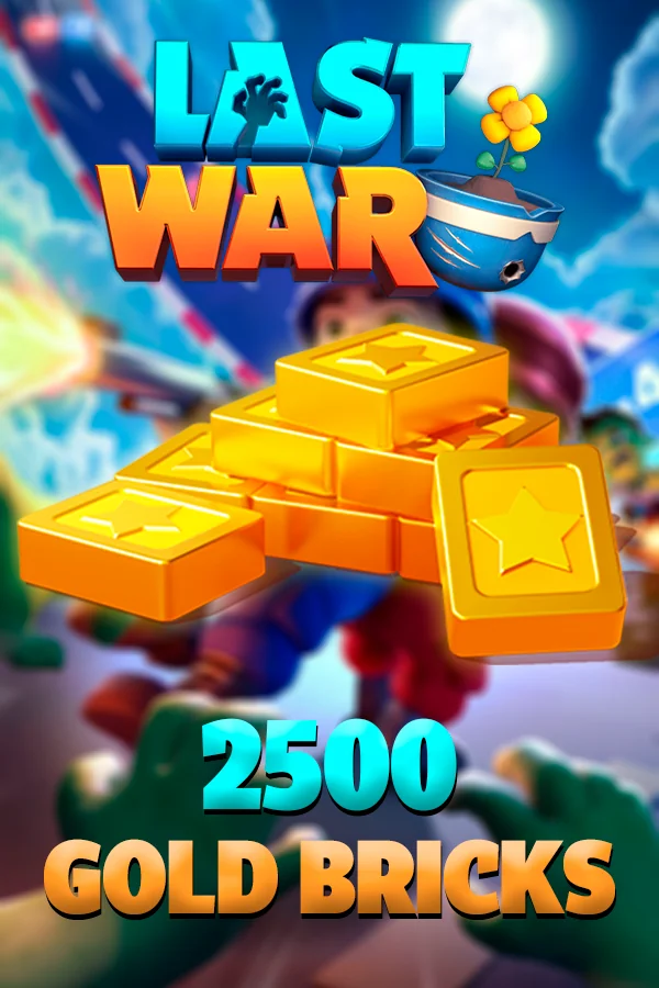 2500 Gold bricks | LAST WAR