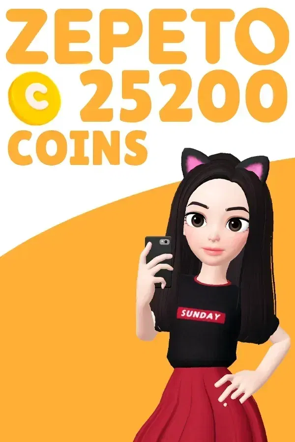 Buy 25200 Coins Zepeto by ID