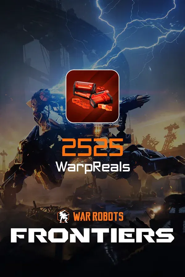 Купить 2525 Варп-Реалов + Бонус для War Robots: Frontiers по ID