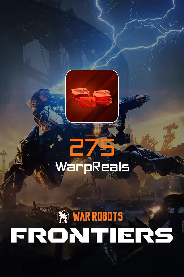 Купить 275 Варп-Реалов + Бонус для War Robots: Frontiers по ID