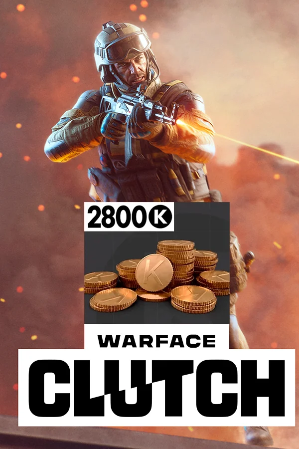 2800 Credits Warface Clutch | XBOX