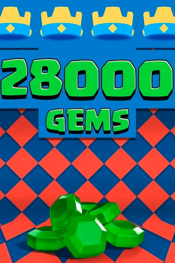 28000 Гемов Clash Royale