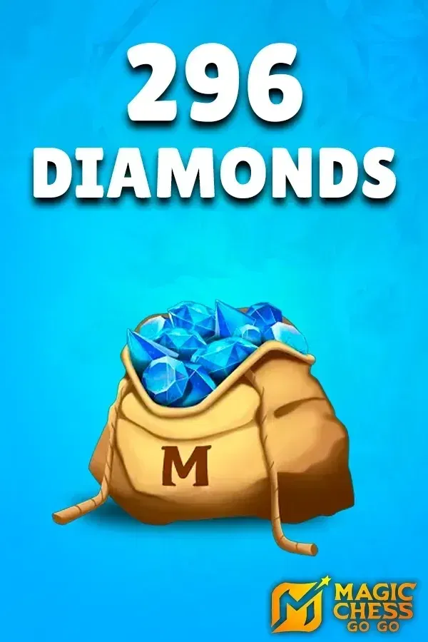 Buy 296 Diamonds Magic Chess: GO GO by ID