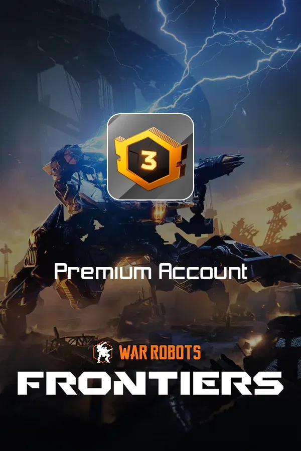 Купить Премиум-аккаунт на 3 дня для War Robots: Frontiers по ID