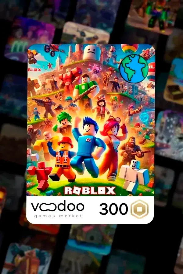 Купить подарочную карту 300 ROBUX | GLOBAL КЛЮЧ
