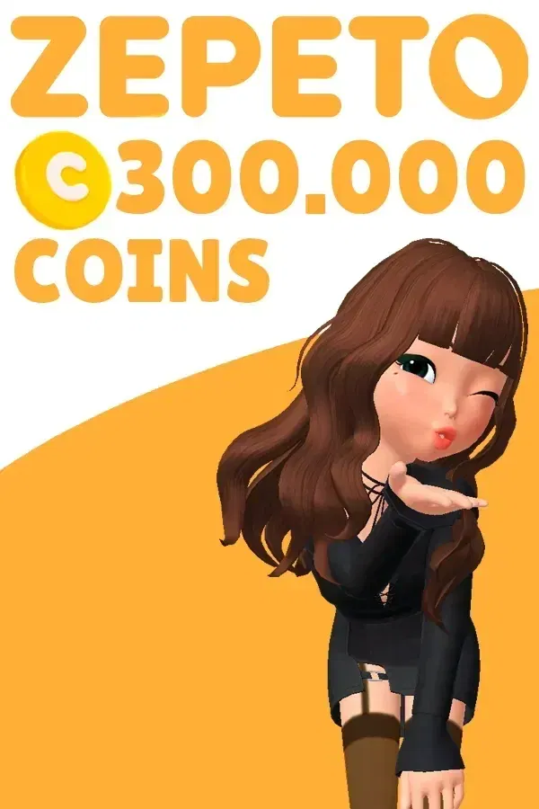 Buy 300000 Coins Zepeto by ID