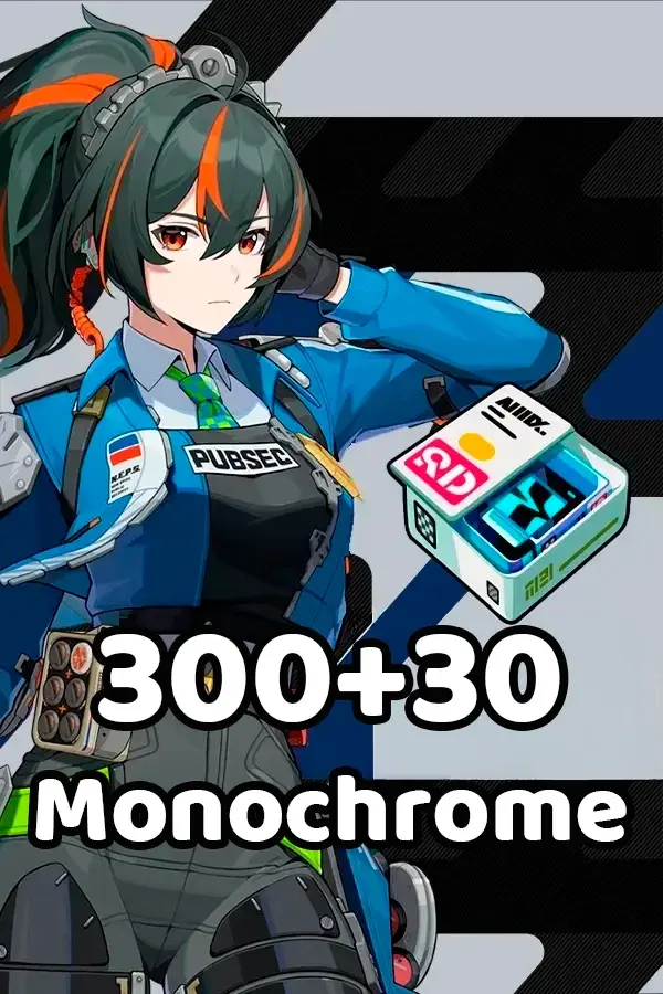 300+30 Монохромів Zenless Zone Zero
