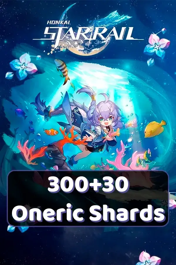 300+30 Oneiric Shard Honkai: Star Rail by ID (Global)